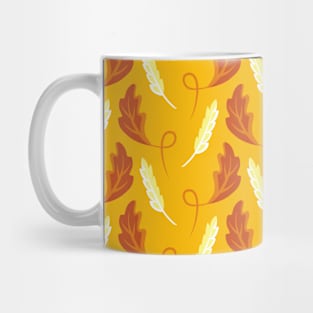 Autumn Leaves Pattern Mug